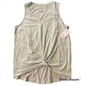 DONATED! NWT Mint Green Knotted Tank